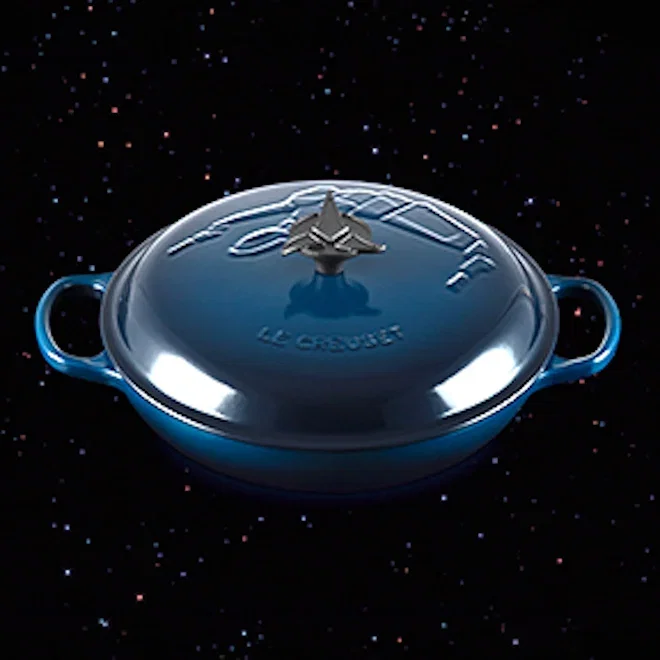 Le Creuset Star Trek Klingon Round Braiser, 30cm