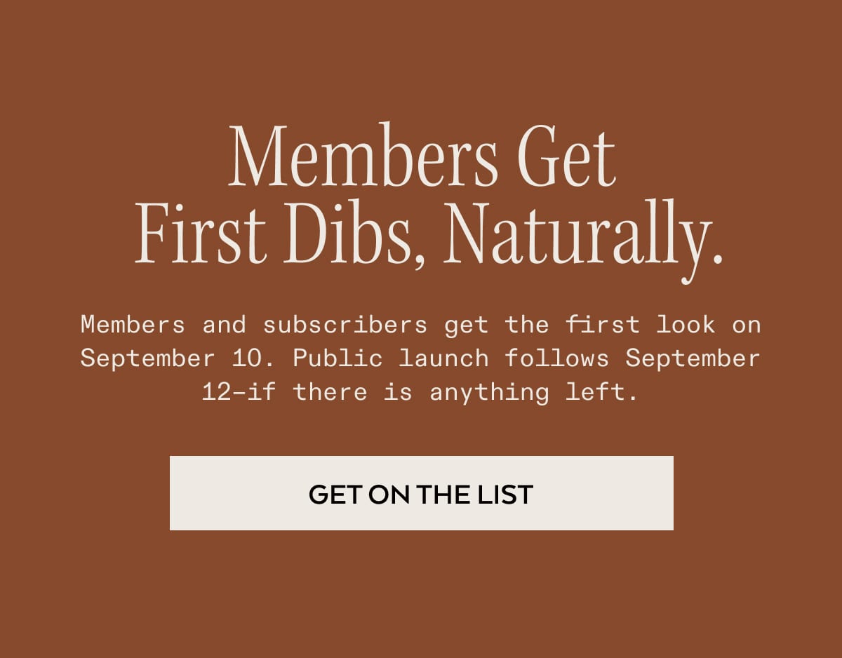 get first dibs>
