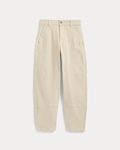Image | The Utility Barrel Pant | Bone