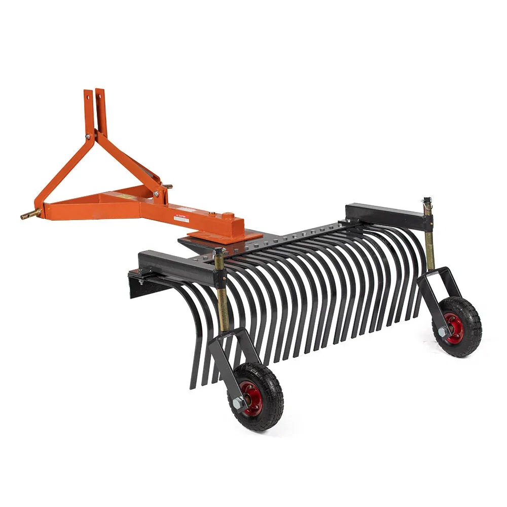 Image of 3 Point Landscape Rakes, Optional Bolt-On Wheels