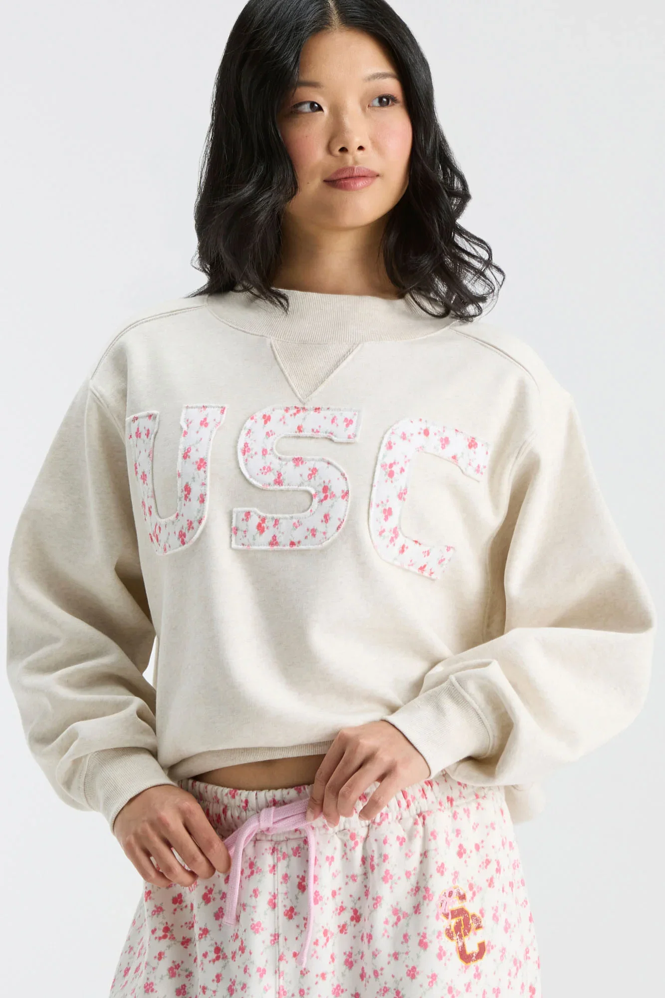 Image of Fanatics x LoveShackFancy Mockneck Crew