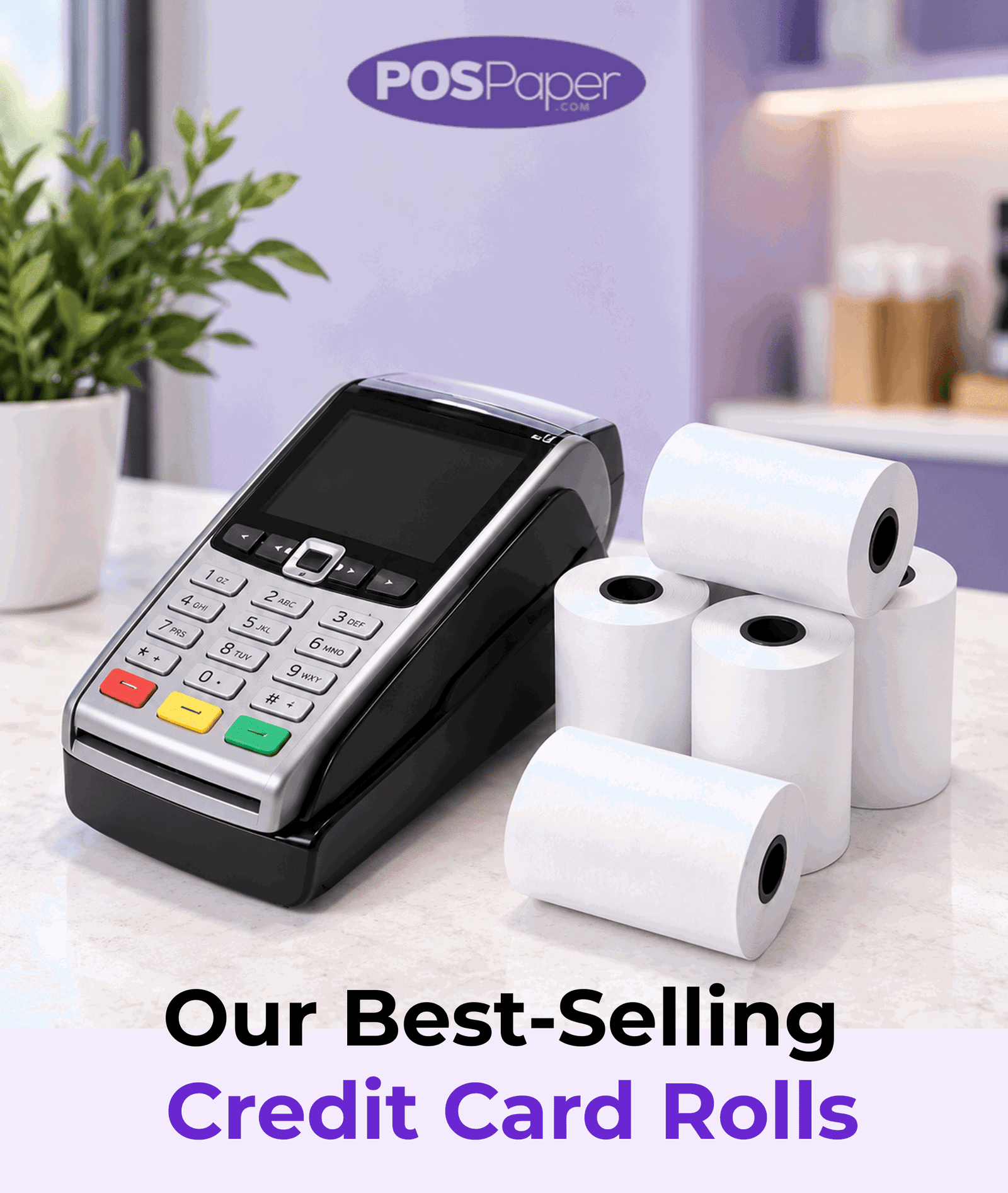 Credit Card Paper Rolls