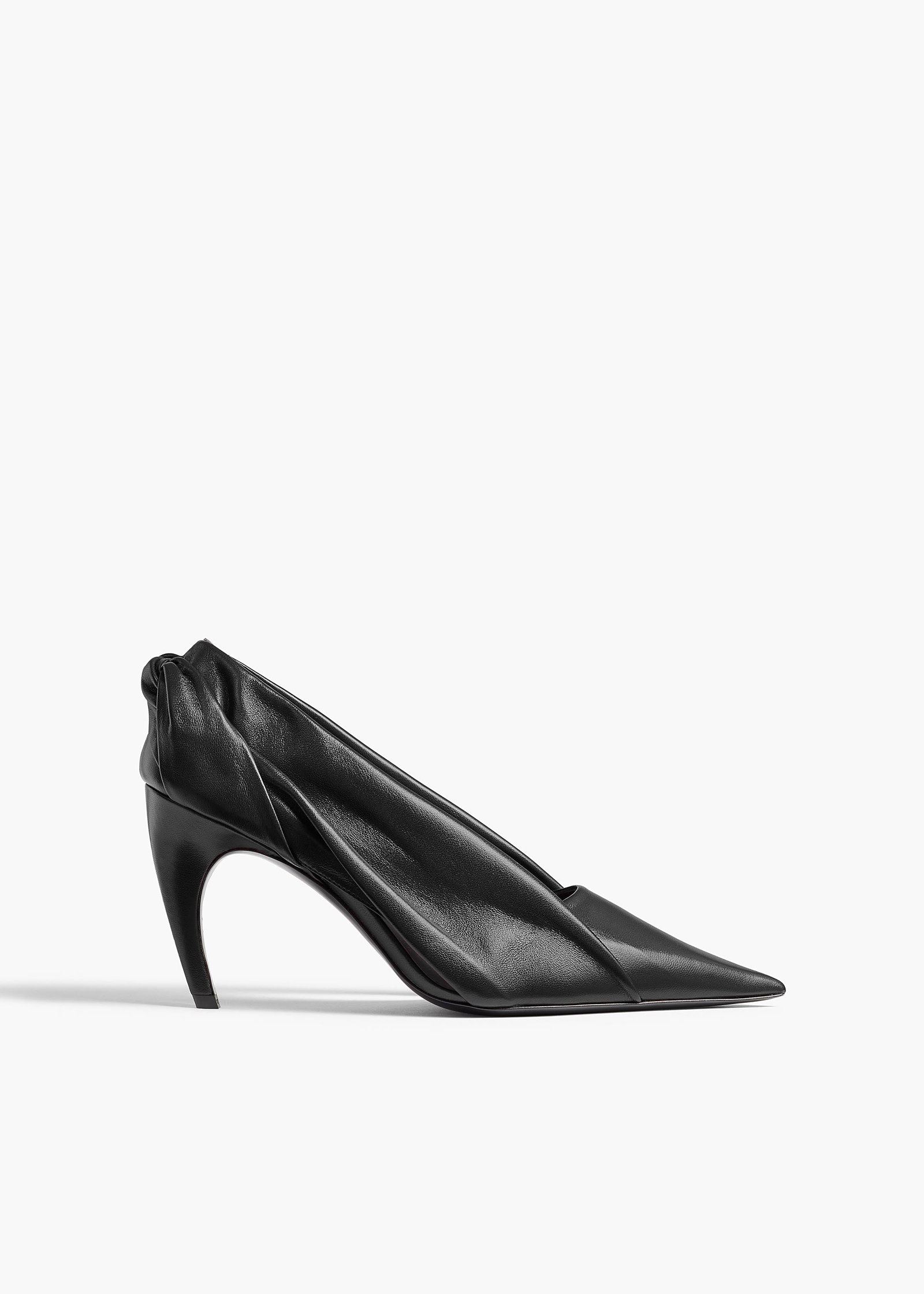 Image of Eve Pump in Black Leather