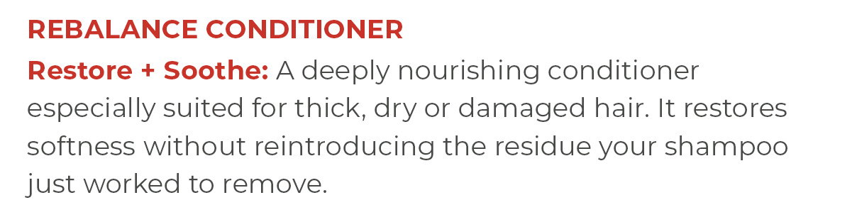 Rebalance Conditioner