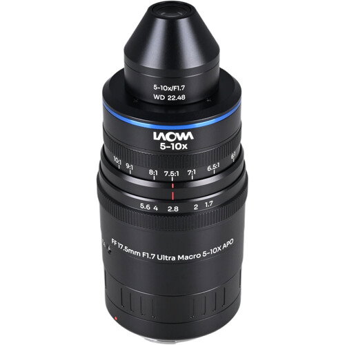 Venus Optics Laowa Aksen 17.5mm f/1.7 5-10x Ultra Macro APO Lens