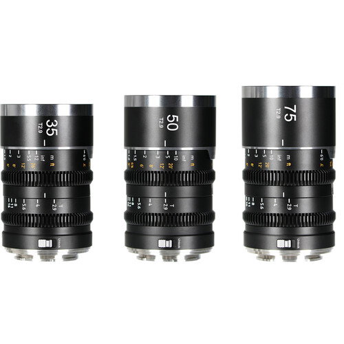 Sirui Saturn V2 T2.9 1.6x Full Frame Anamorphic 3-Lens Set