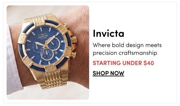 INV-49904 INVICTA | Where bold design meets precision craftsmanship – Starting Under $40