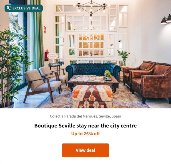 Boutique Seville stay near the city centre