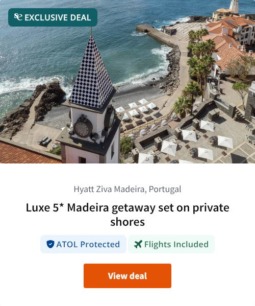Luxe 5* Madeira getaway set on private shores