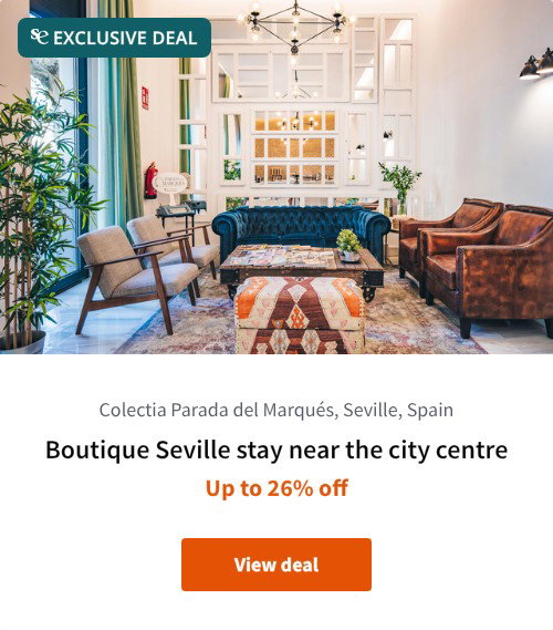 Boutique Seville stay near the city centre
