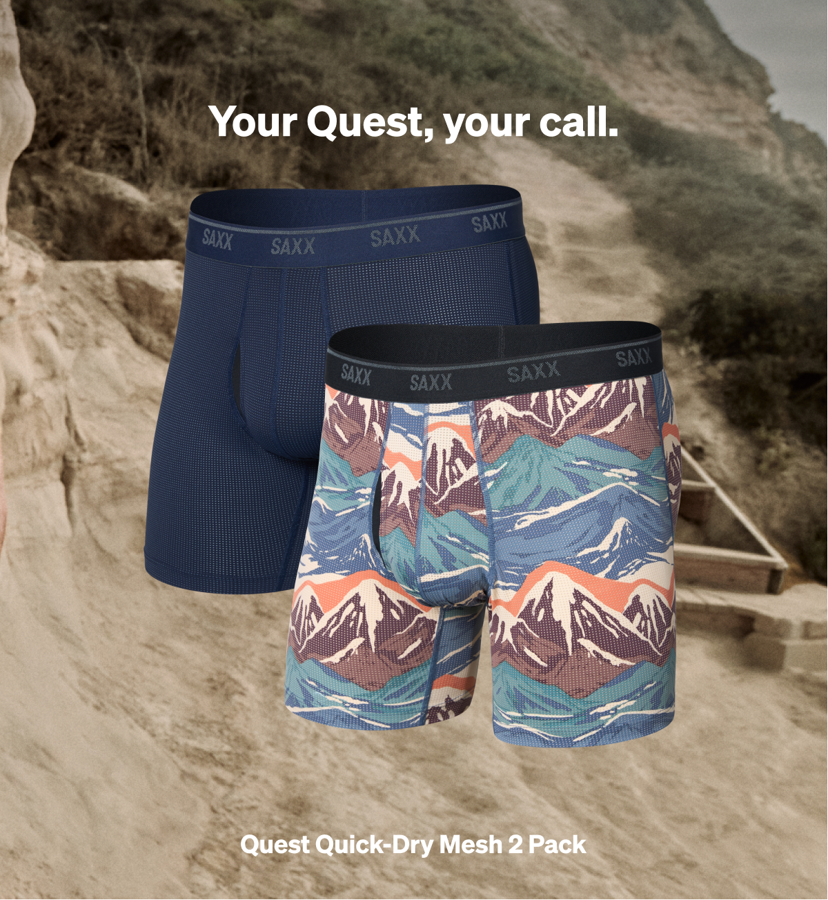 New colours. Quest Quick-Dry Mesh