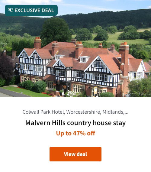 Malvern Hills country house stay