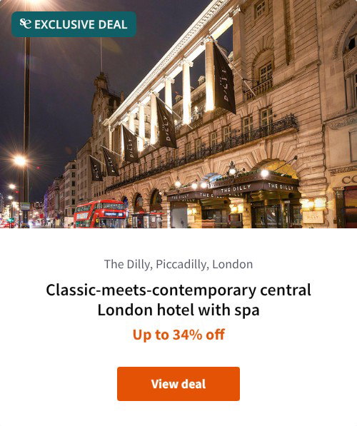 Classic-meets-contemporary central London hotel with spa