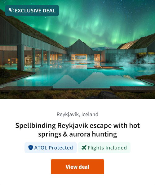 Spellbinding Reykjavik escape with hot springs &amp; aurora hunting