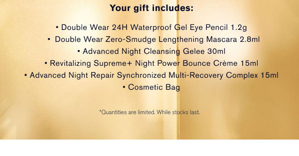 Your Gift includes
