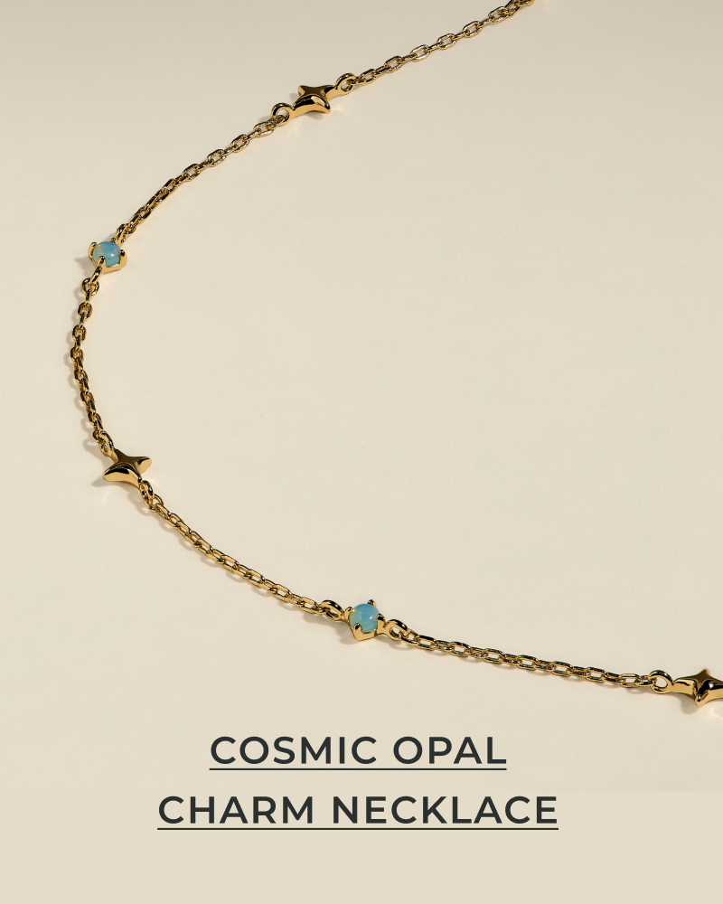 COSMIC OPAL CHARM NECKLACE