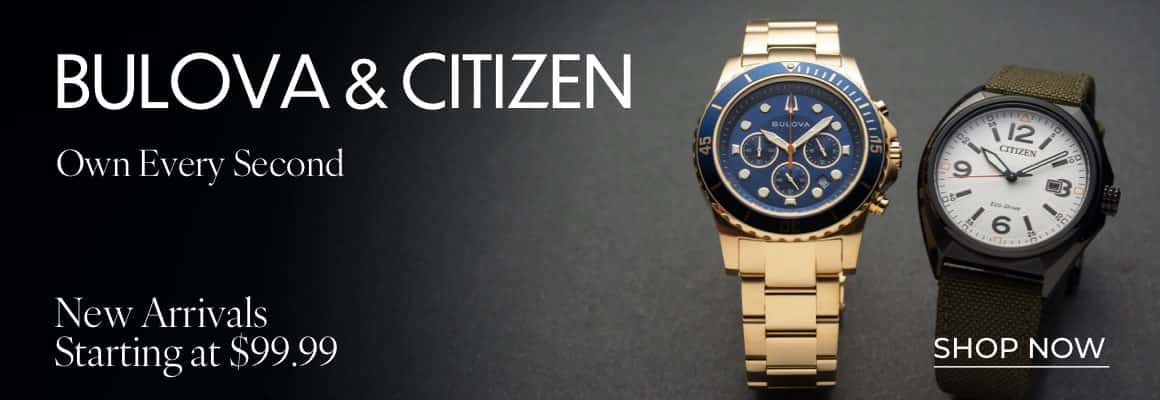 SHOP BULOVA & CITIZEN DEALS*