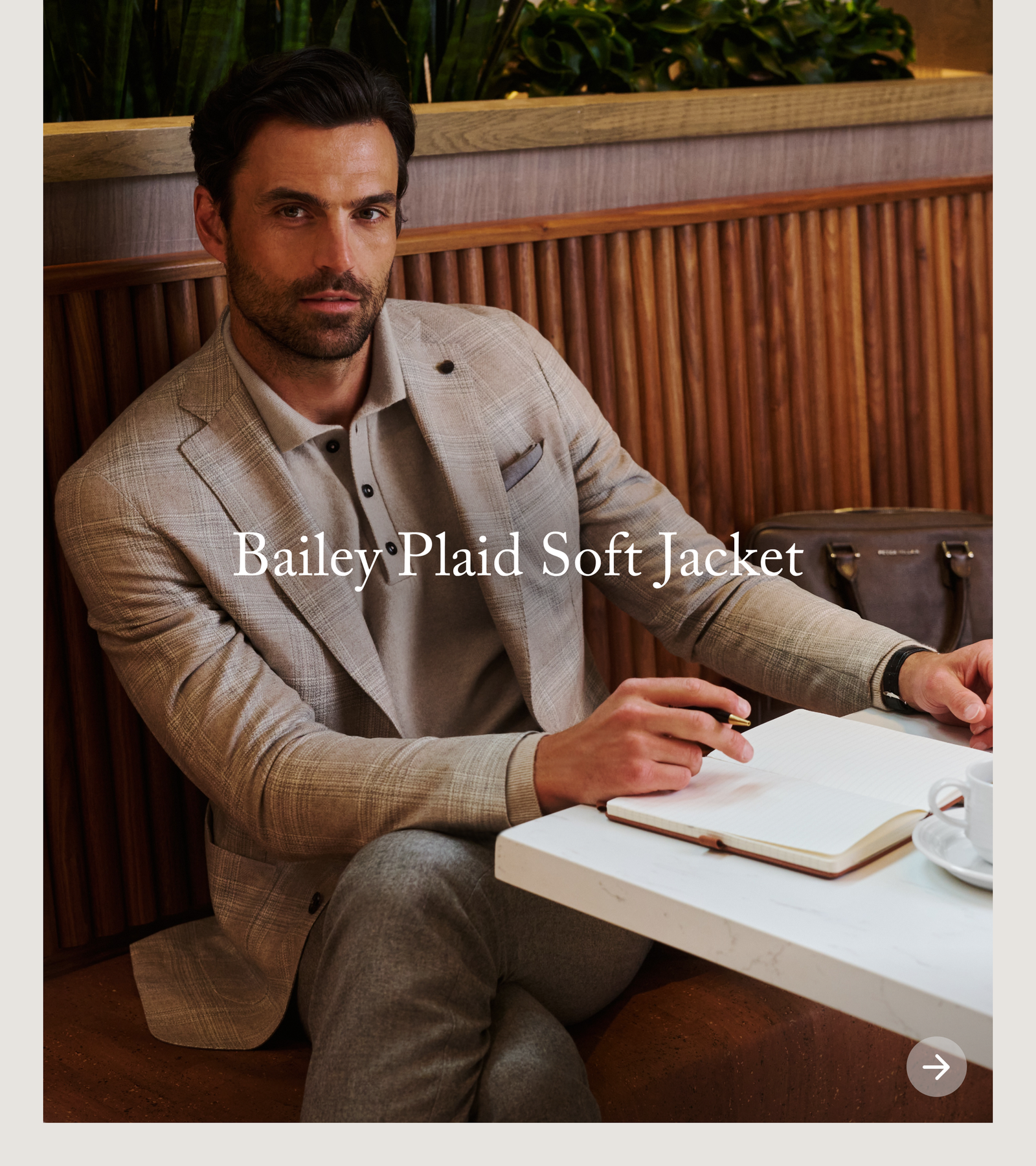 Bailey Plaid Soft Jacket