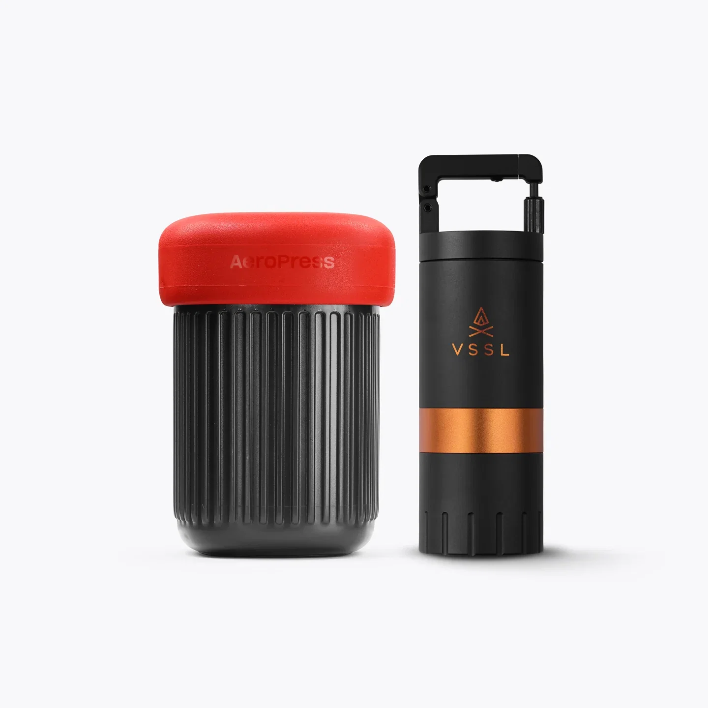 Image of Aeropress® Go™ Travel Coffee Maker + Java G25 Coffee Grinder Bundle