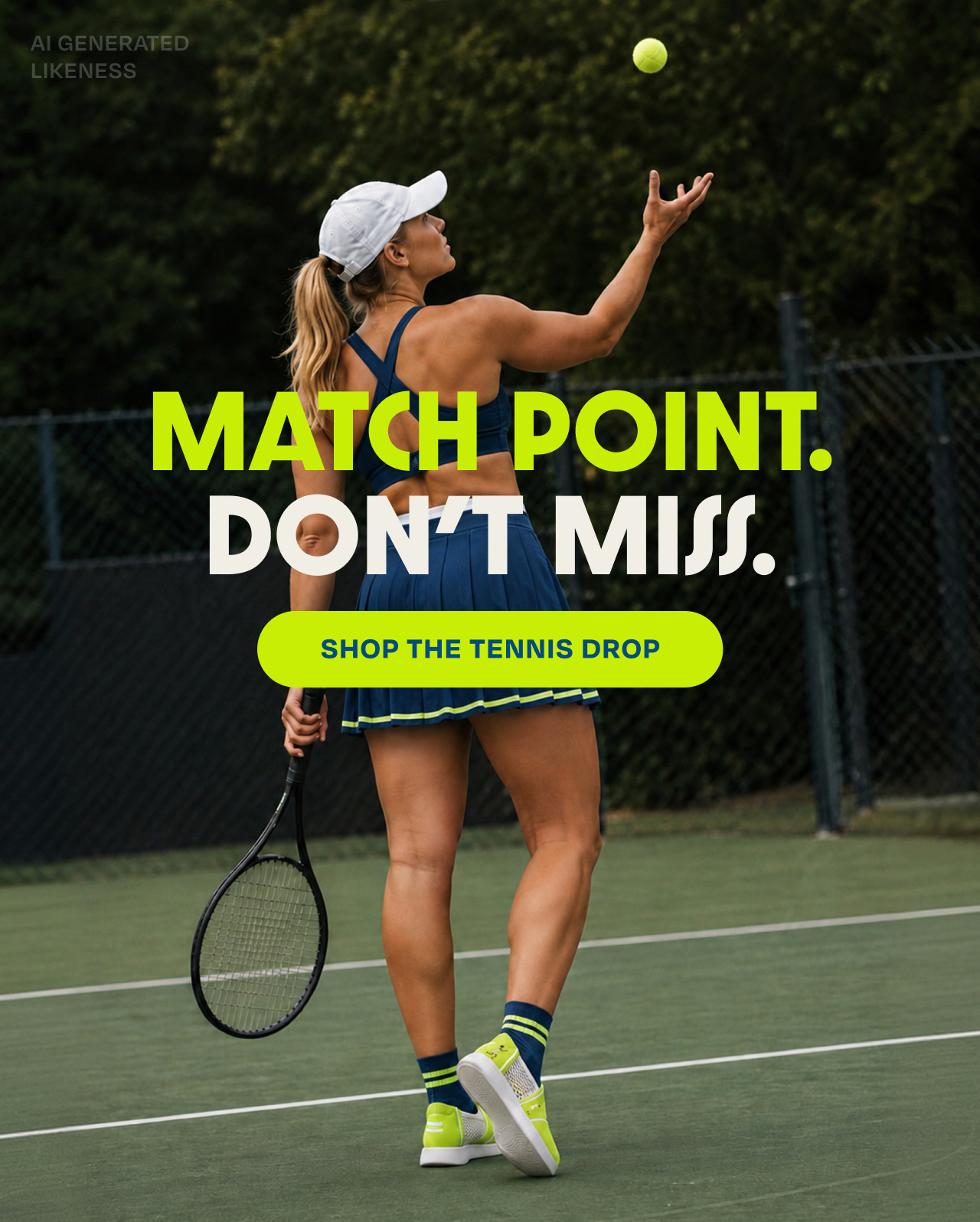 Shop the Tennis Drop