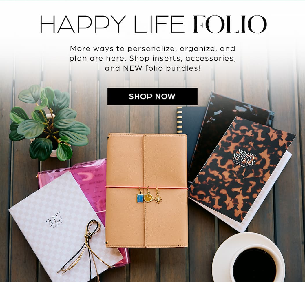 Happy Life Folio - Shop Now