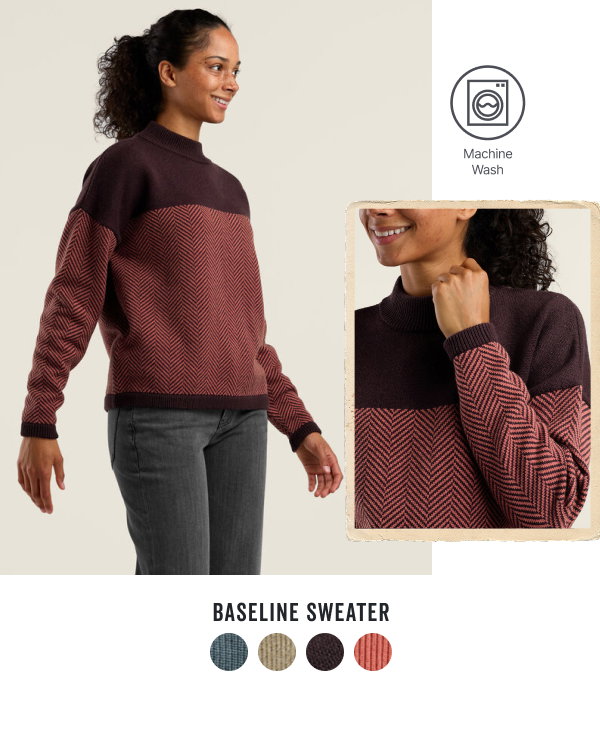 Shop the Baseline Sweater