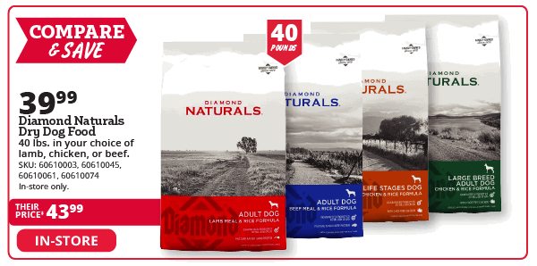 diamond naturals dog food