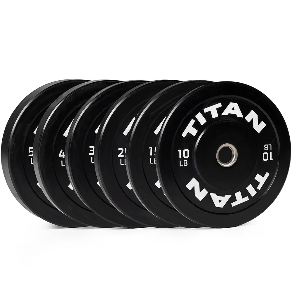 Image of LB Economy Black Bumper Plates