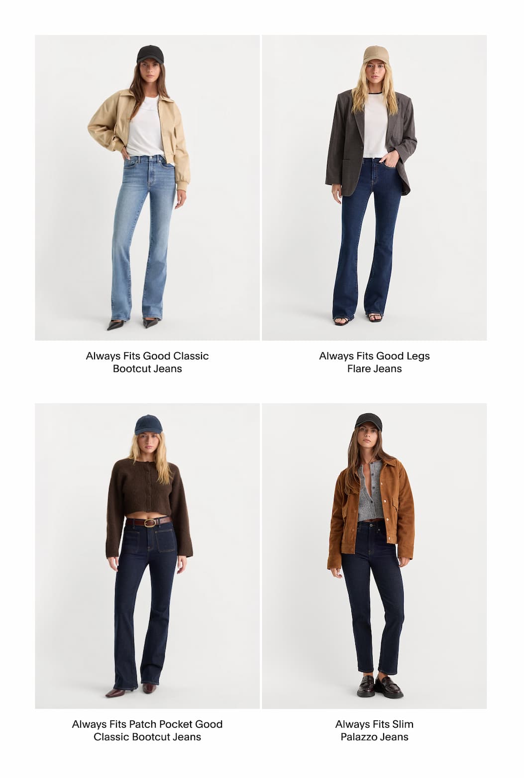 SHOP NEW ALWAYS FITS WASHES