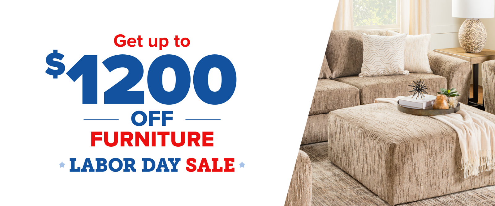 Save up to $1200 on Furniture
