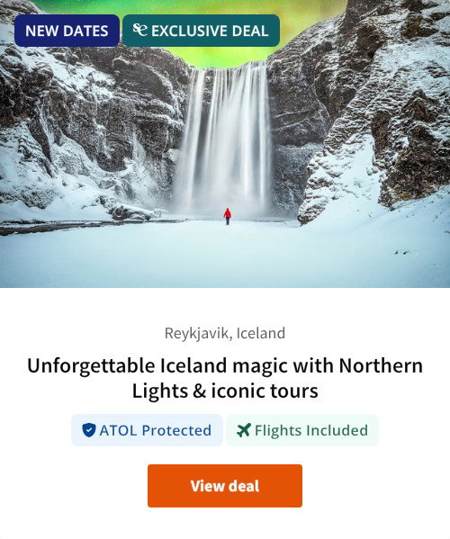 Unforgettable Iceland magic with Northern Lights &amp; iconic tours