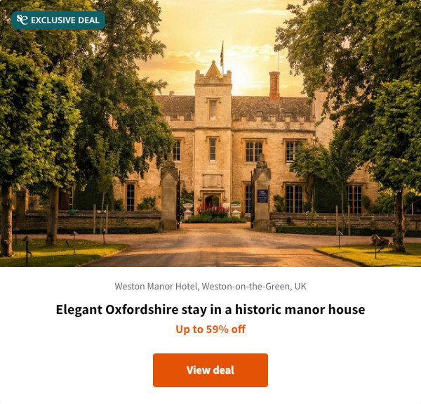 Elegant Oxfordshire stay in a historic manor house