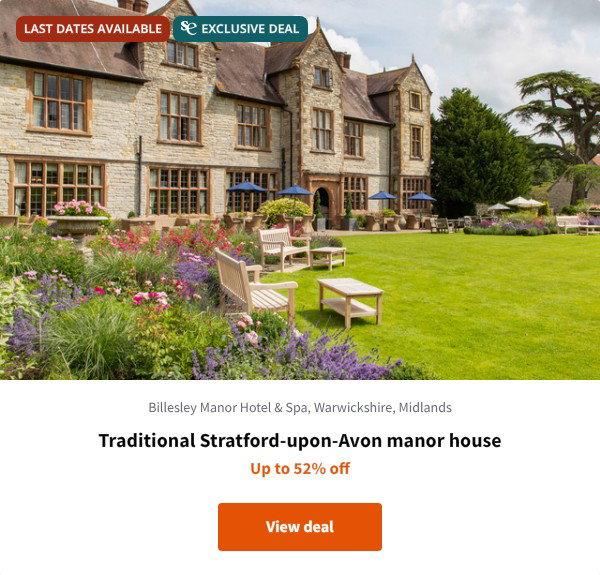 Traditional Stratford-upon-Avon manor house