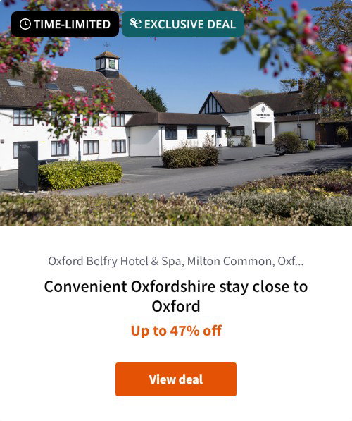 Convenient Oxfordshire stay close to Oxford