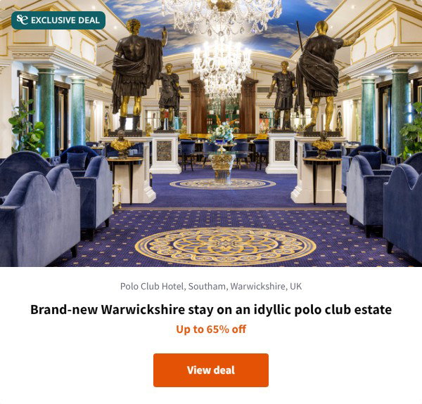 Brand-new Warwickshire stay on an idyllic polo club estate