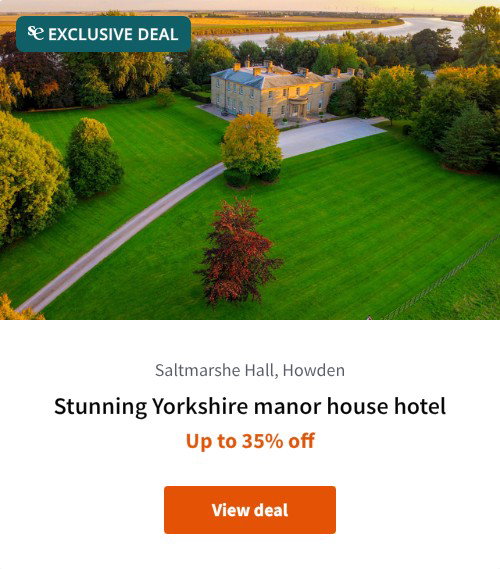 Stunning Yorkshire manor house hotel