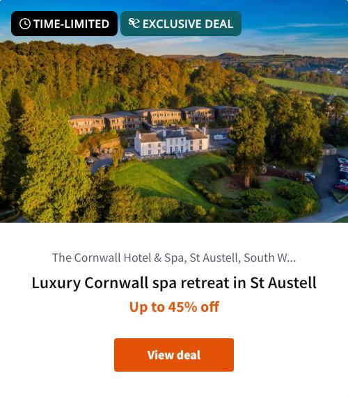 Luxury Cornwall spa retreat in St Austell