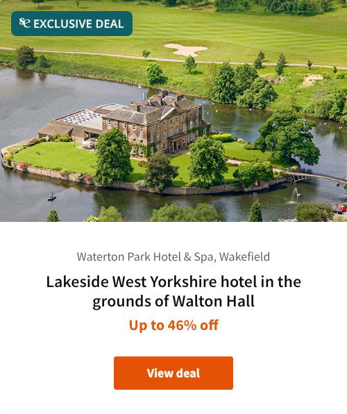 Lakeside West Yorkshire hotel in the grounds of Walton Hall