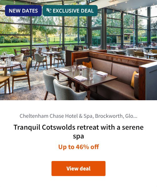 Tranquil Cotswolds retreat with a serene spa