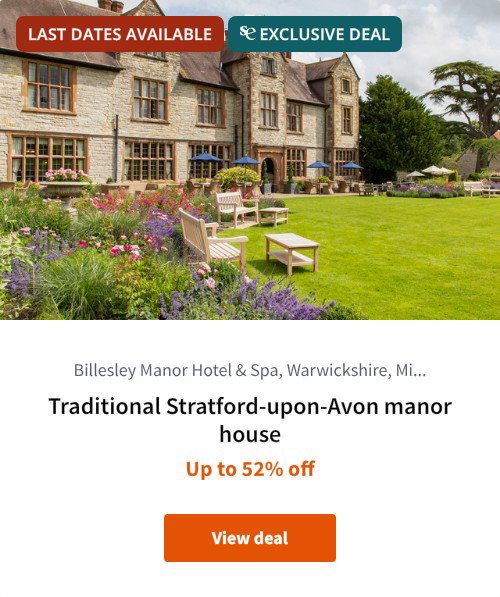 Traditional Stratford-upon-Avon manor house