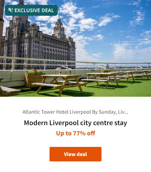 Modern Liverpool city centre stay