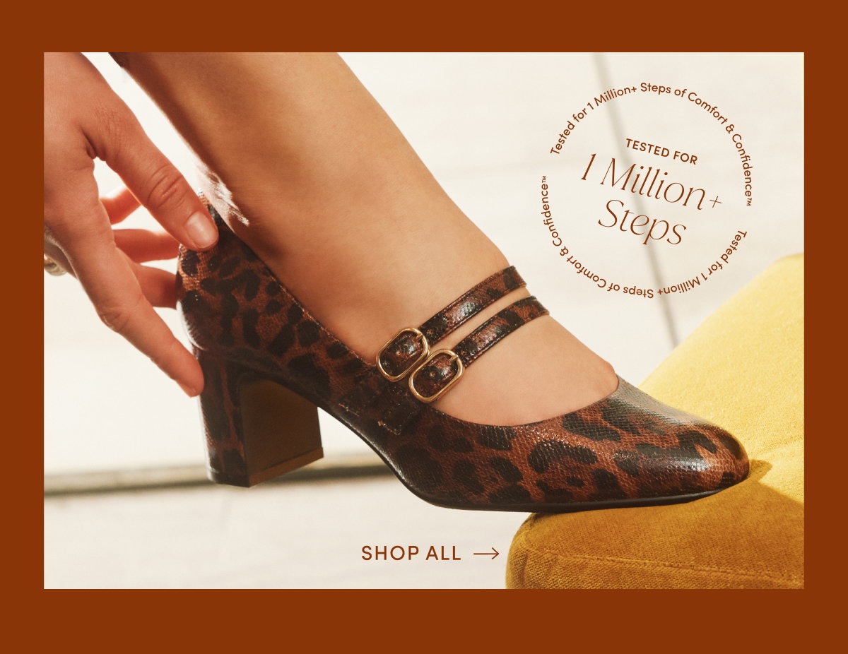 Tested For 1 Million+  Steps | Shop All