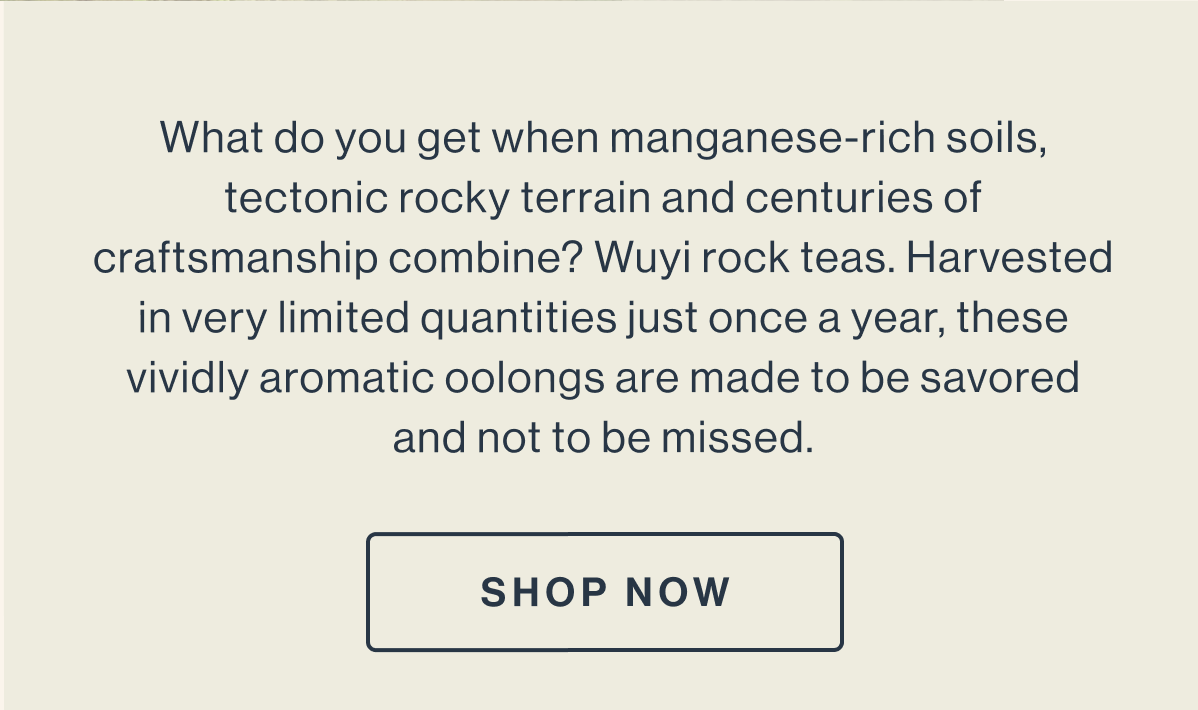 Wuyi Rock Tea