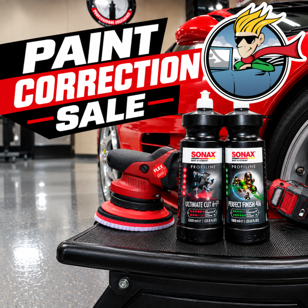 Paint Correction Sale - Up To 25% Off Paint Correction Products or 20% Off All Other Orders Over $75