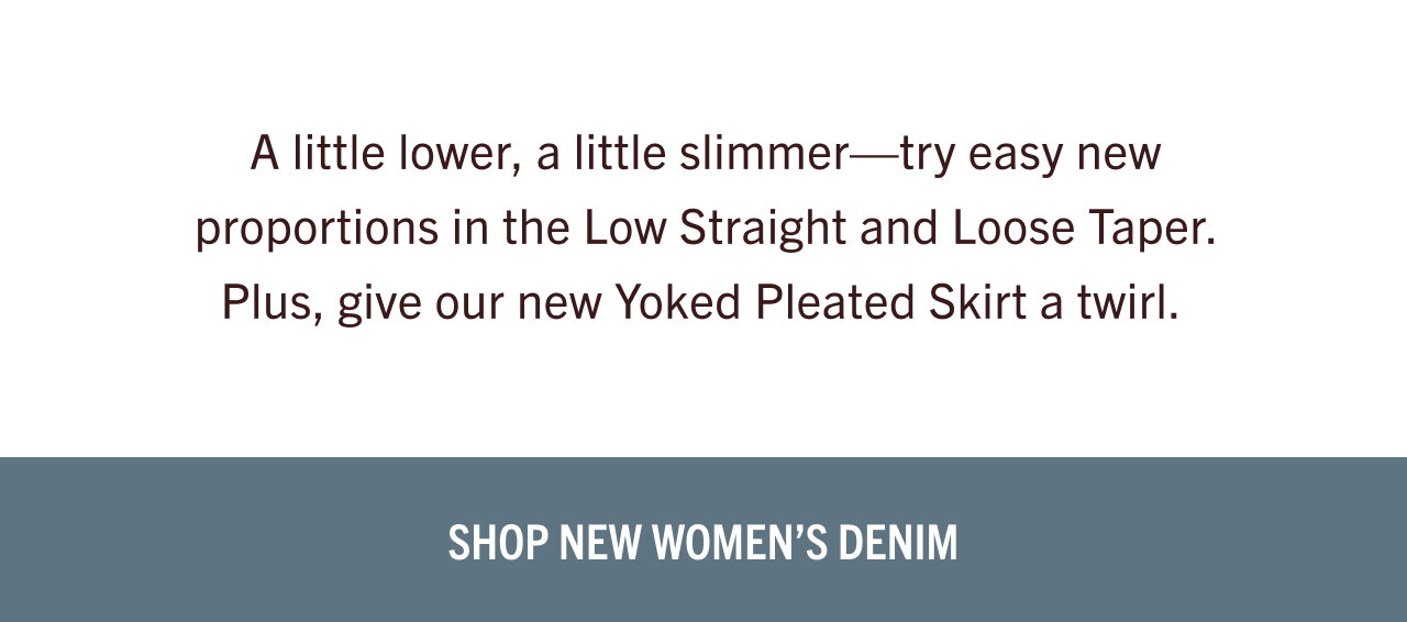 SHOP NEW DENIM