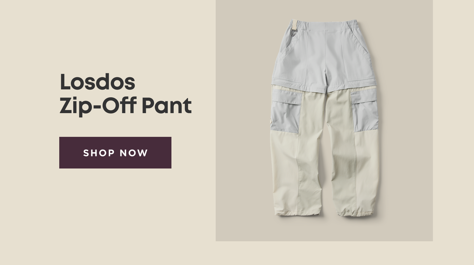 Losdos Zip-Off Pant