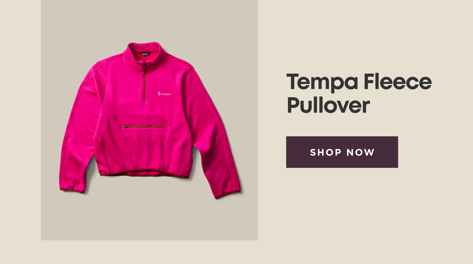 Tempa Fleece Pullover