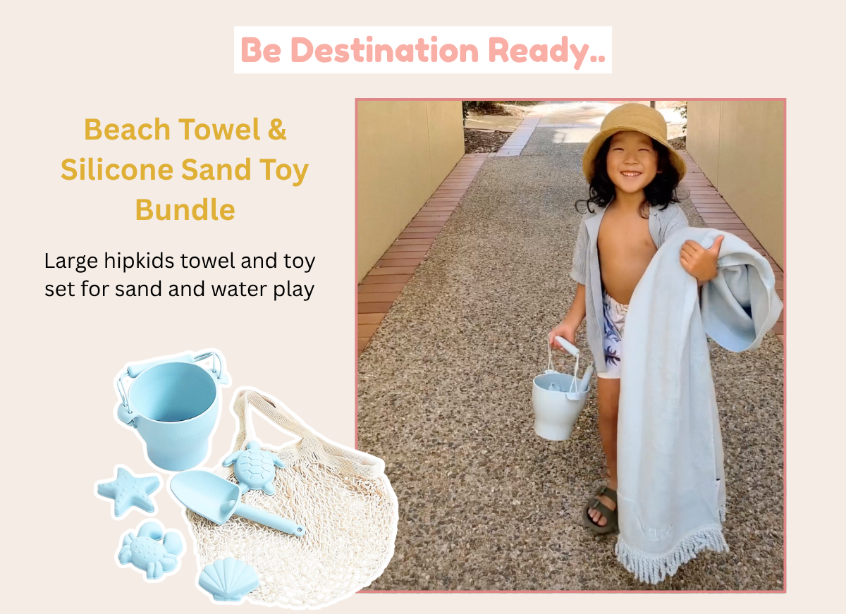 Silicone Sand Set & Beach Towel