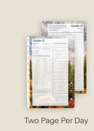 Two Page Per Day Planner.