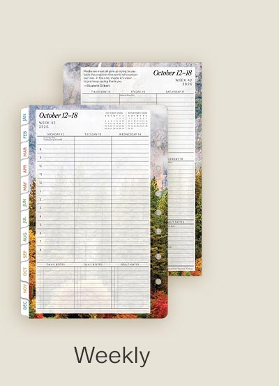 Weekly Planner.